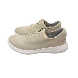 Kizik Shoes Madrid Tan Eco Knit Hands Free Lace Up Sneakers M 9.5 / W 11